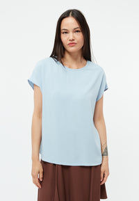 Givn Berlin Bluse GBFENNA aus LENZING™ ECOVERO™ Blouse Ice Water Blue