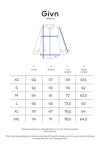 Givn Berlin Bluse GBIVA aus LENZING™ ECOVERO™ mit Stehkragen Blouse Blush Pink