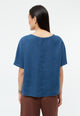 Givn Berlin Bluse GBPINA aus Leinen Blouse Blazing Blue (Linen)