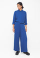 Givn Berlin Bluse IVA aus LENZING™ ECOVERO™ Blouse Deep Blue