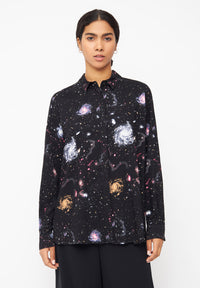 Givn Berlin Bluse IVA aus LENZING™ ECOVERO™ Blouse Black (Universe)