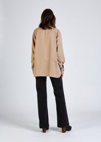 Givn Berlin Bluse IVY aus TENCEL™ Lyocell Blouse Light Camel (Tencel)