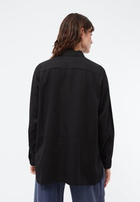 Givn Berlin Bluse IVY aus TENCEL™ Lyocell Blouse Black (Tencel)