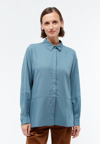 Givn Berlin Bluse IVY aus TENCEL™ REFIBRA™ Lyocell Blouse Arctic Blue (Refibra)