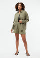 Givn Berlin Blusenhemd GBNADA aus Leinen Blouse Faded Olive (Linen)