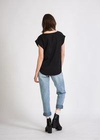 Givn Berlin Blusenshirt CAPRI aus TENCEL™ Lyocell Blouse Black (Tencel)