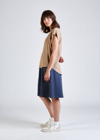 Givn Berlin Blusenshirt CAPRI aus TENCEL™ Lyocell Blouse Light Camel (Tencel)