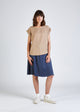 Givn Berlin Blusenshirt CAPRI aus TENCEL™ Lyocell Blouse Light Camel (Tencel)