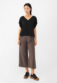 Givn Berlin Blusenshirt GBRUBY relaxed Fit aus LENZING™ ECOVERO™ Blouse Black