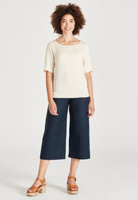 Givn Berlin Blusenshirt ISLA aus TENCEL™ Lyocell Blouse Off White (Tencel)