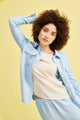 Givn Berlin Blusenshirt ISLA aus TENCEL™ Lyocell Blouse Off White (Tencel)