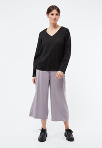 Givn Berlin Blusenshirt ROSE aus TENCEL™ REFIBRA™ Lyocell Blouse Black (Refibra)