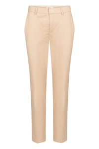 Givn Berlin Bügelfaltenhose MONICA aus Bio-Baumwolle Trousers Beige