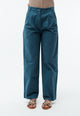 Givn Berlin Bundfaltenhose GBLIZZY aus Bio-Baumwoll Twill Trousers Basalt
