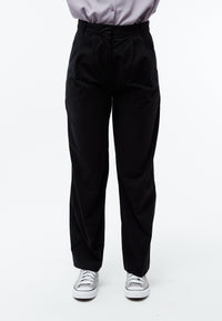 Givn Berlin Bundfaltenhose GBLIZZY aus Bio-Baumwoll Twill Trousers Black