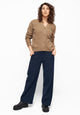 Givn Berlin Cardigan ADORA aus recycelter Wolle Cardigan Camel Beige