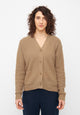 Givn Berlin Cardigan ADORA aus recycelter Wolle Cardigan Camel Beige
