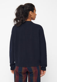Givn Berlin Cardigan ADORA aus recycelter Wolle Cardigan Midnight Blue