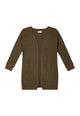 Givn Berlin Cardigan CARA aus recycelter Baumwolle Cardigan Dark Olive