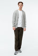 Givn Berlin Cardigan GBJUNIS aus recyceltem Wollgemisch Cardigan Mid Grey