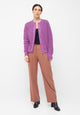 Givn Berlin Cardigan OLINA aus Bio-Baumwolle Cardigan Vivid Violet