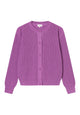 Givn Berlin Cardigan OLINA aus Bio-Baumwolle Cardigan Vivid Violet