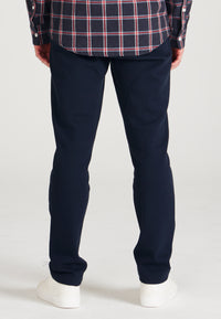 Givn Berlin Chino-Hose JASON aus Bio-Baumwolle Trousers Midnight Blue (Structure)