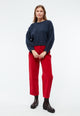 Givn Berlin Cordhose GBCORALIE in eleganter Passform aus Bio-Baumwolle Trousers Crimson (Cord)