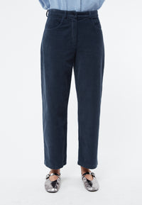 Givn Berlin Cordhose GBCORALIE in eleganter Passform aus Bio-Baumwolle Trousers Midnight Blue (Cord)