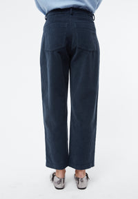 Givn Berlin Cordhose GBCORALIE in eleganter Passform aus Bio-Baumwolle Trousers Midnight Blue (Cord)