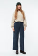 Givn Berlin Cordhose GBELENA in weiter Passform aus Bio-Baumwolle Trousers Midnight Blue (Cord)