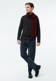 Givn Berlin Cordhose GBERIC aus Bio-Baumwolle mit elastischem Bund Trousers Midnight Blue (Cord)