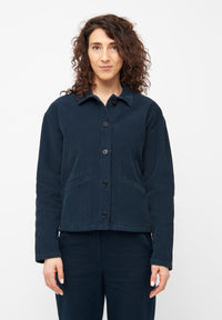 Givn Berlin Cordjacke EMMI aus Bio-Baumwolle Jacket Midnight Blue (Cord)