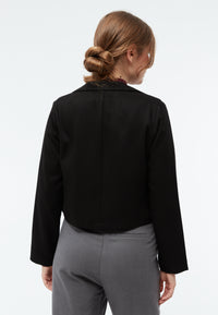 Givn Berlin Cropped Blazer GBCARY aus TENCEL™ Blazer Black