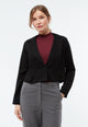 Givn Berlin Cropped Blazer GBCARY aus TENCEL™ Blazer Black