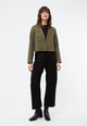 Givn Berlin Cropped Blazer GBCARY aus TENCEL™ Blazer Khaki
