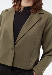 Givn Berlin Cropped Blazer GBCARY aus TENCEL™ Blazer Khaki