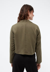 Givn Berlin Cropped Blazer GBCARY aus TENCEL™ Blazer Khaki
