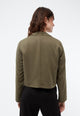 Givn Berlin Cropped Blazer GBCARY aus TENCEL™ Blazer Khaki