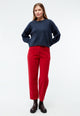 Givn Berlin Cropped Strickpullover GBJELLA aus recyceltem Wollgemisch Sweater Dark Blue