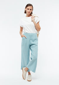 Givn Berlin Culotte GBFAY aus Leinen Trousers Irish Mint (Linen)
