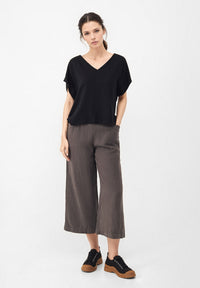 Givn Berlin Culotte GBFAY aus Leinen Trousers Taupe (Linen)