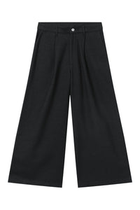 Givn Berlin Culotte TAMARA aus Bio-Baumwolle Trousers Anthracite