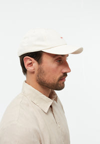 Givn Berlin Dad Cap GBTIM (AMORE) aus Bio-Baumwolle mit Stickerei Hat Off White