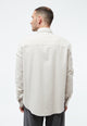 Givn Berlin Flanellhemd GBJOHN in lockerer Passform Buttoned Shirt Beige