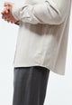 Givn Berlin Flanellhemd GBJOHN in lockerer Passform Buttoned Shirt Beige