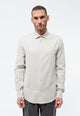 Givn Berlin Flanellhemd GBJOHN in lockerer Passform Buttoned Shirt Beige