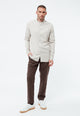 Givn Berlin Flanellhemd GBWES in lockerer Passform Buttoned Shirt Beige