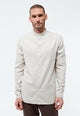 Givn Berlin Flanellhemd GBWES in lockerer Passform Buttoned Shirt Beige