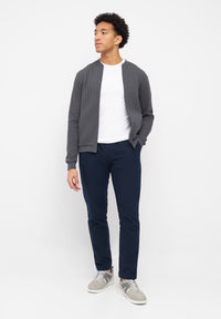 Givn Berlin Flanellhose ERIC aus Bio-Baumwolle Trousers Marine Blue